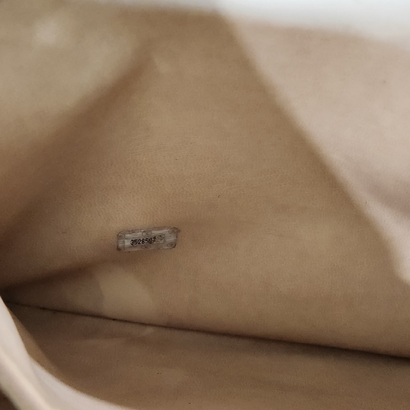 Chanel Caviar Leather Tripple CC Tote Bag Purse Beige 24K Vintage Coco Mark Gold - Picture 10 of 16